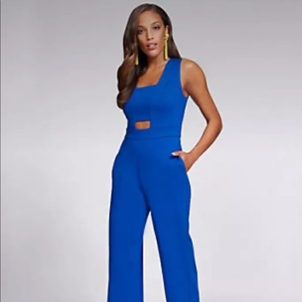 Gabrielle Union Blue Jumpsuit by NY&C